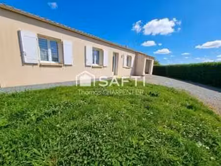 vente maison à nanteuil (79400) : à vendre / 84m² nanteuil