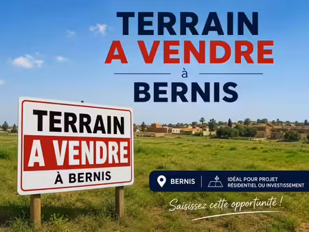 terrain constructible à vendre