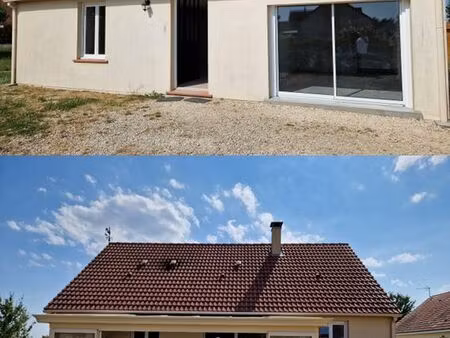 maison meublée 2 chambres avec jardin – à 10 min de vendôme – 750 /mois