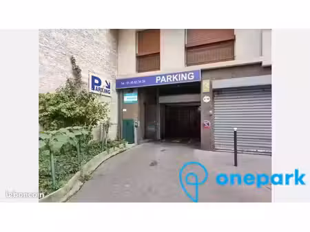 parking/box 12 m² paris 13