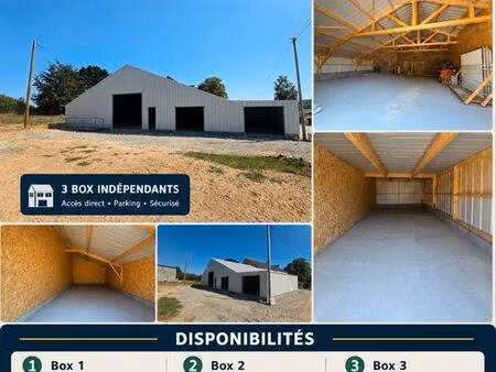 box a louer à 45min de vannes