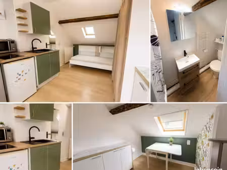 studio meublé rénové 11m2 étudiant
