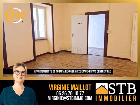 appartement à vendre privas