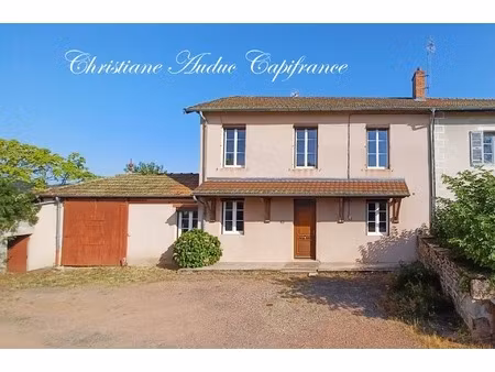 dompierre-les-ormes  maison de centre bourg de 122 m² avec 4 chambres  jardin  sur terrain