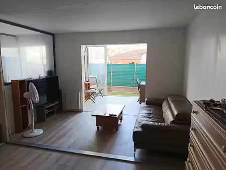 grand f2 avec jardin