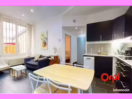 appartement 2 pièces 37 m²