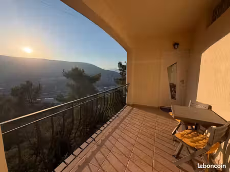 appartement t2 tout équipé avec balcon – colomars