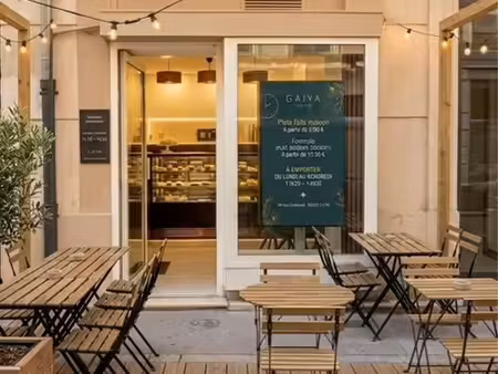 restaurant à céder lyon 2 ( mini loyer )