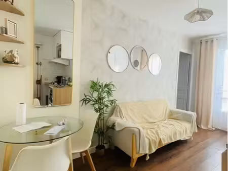 sous-location 2 pièces meublé 26m² – 4 mois paris 12e (michel bizot) - disponible de suite