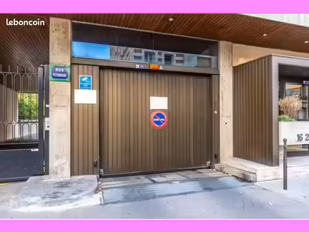 garage/box 12 m² paris 16eme arrondissement