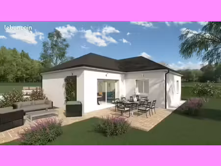 projet de construction d'une maison 82.4 m² avec terrain à monetay-sur-allier (03)