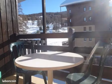 studio 6 couchages plein sud sur les pistes