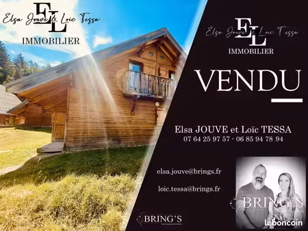 chalet 4 pièces 47 m²