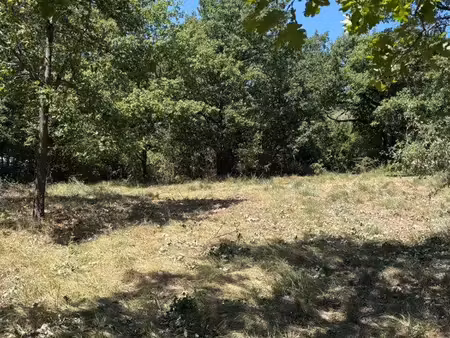 terrain constructible 1 000m2 arboré sans vis à vis
