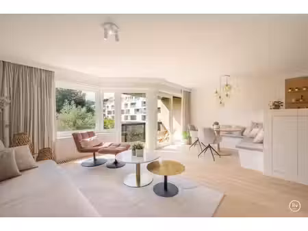 magnifique appartement rénové de 2 chambres avec de belles