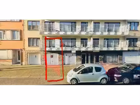 garage à louer avenue charles-quint ganshoren
