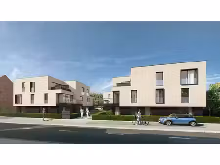 ondergrondse autostaanplaats in recent gebouw