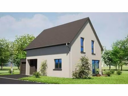 terrain avec maison neuve à vendre