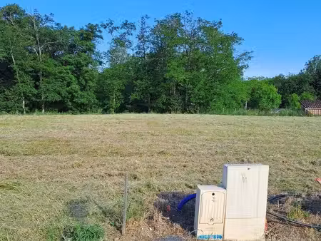 terrain constructible viabilisé à vendre