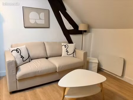 appartement t2 rénové et meublé - a 5min gare de migennes / 20min d'auxerre