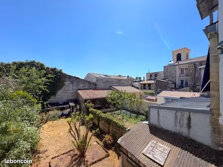 saint-nicolas 150 m tram b - maison en pierre traversante 100m2 à réhabiliter sur terrain 