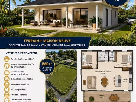 terrain maison