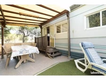 vente terrain avec mobil-home
