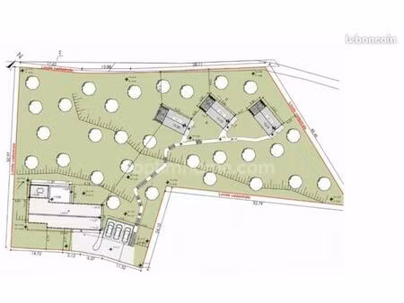 terrain 3 577 m² bourg saint andeol
