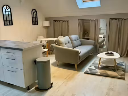 appartement t2 meublé 40 m² avec cour privative – centre-ville