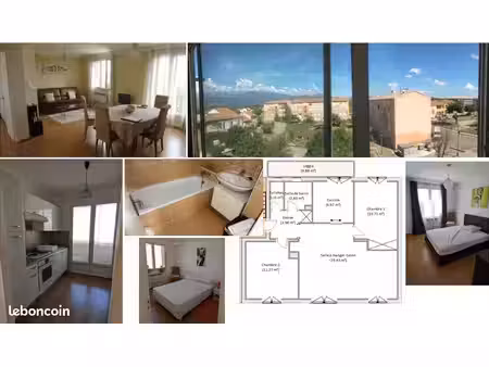 apt t3 traversant 70m2