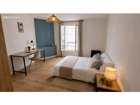 chambre meublée dans grande maison rénovée – charges comprises – niort centre