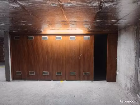 garage securisé+cave