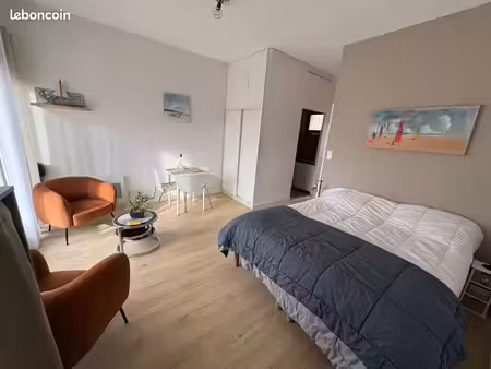 beaulieu apt meuble 1 piece 27m² à 200m des thermes