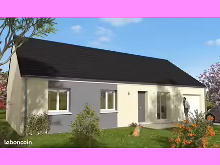 maison 90 m² avec terrain à la chapelle-sur-oreuse (89)