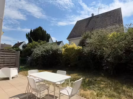 3p meublé à neuf rez de jardin garage bischheim