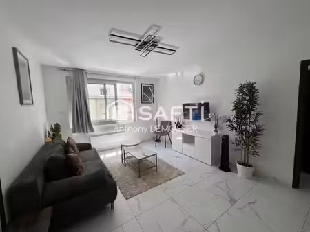 appartement moderne et chaleureux