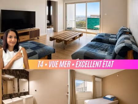 vue mer & rénovation intégrale — appartement t4 76 m² 3 cha