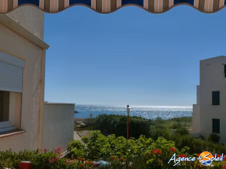 vue mer   appartement t3 + terrasse