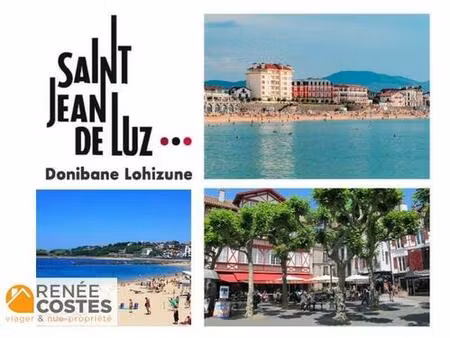 viager occupé - f82-h85 ans - st jean de luz (64500)