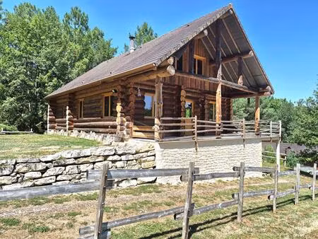 chalet authentique de 144 m2 sur sous-sol