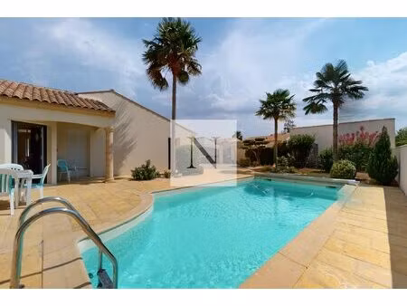 maison individuelle 170 m² avec piscine chauffée – marsilly 