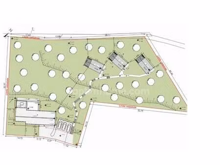 terrain à vendre de 3 577 00 m² bourg saint andeol (07)