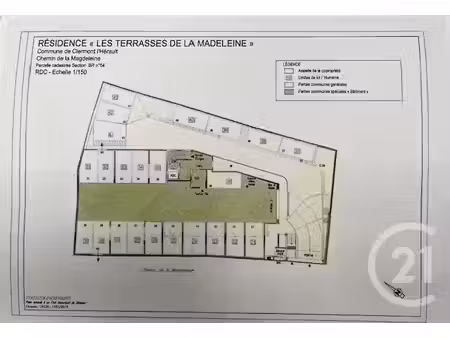 vente parking à clermont-l'herault (34800)  7 500 €