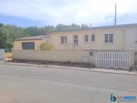 maison mitoyenne t4 sur sous sol dans quartier calme