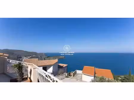 villa avec piscine en bord de mer cerbère (66)