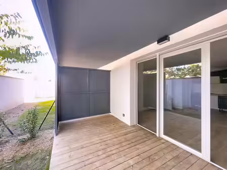 appartement t2 de 45m² avec jardin