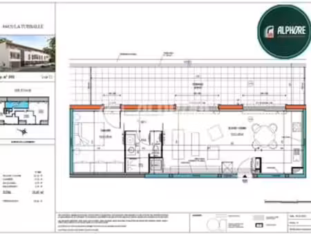 vente appartement 2 pièces à la turballe (44420) : à vendre 2 pièces / 51m² la turballe