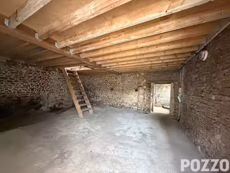 vente d'une maison à port bail sur mer - en pierres - dépendance