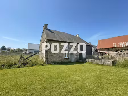 a vendre - maison en pierres 60 m² - puits  terrain - isigny le buat