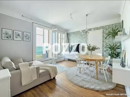 appartement coutances 4 pièce(s) 62 m2- loué actuellement- belle vue dégagée
